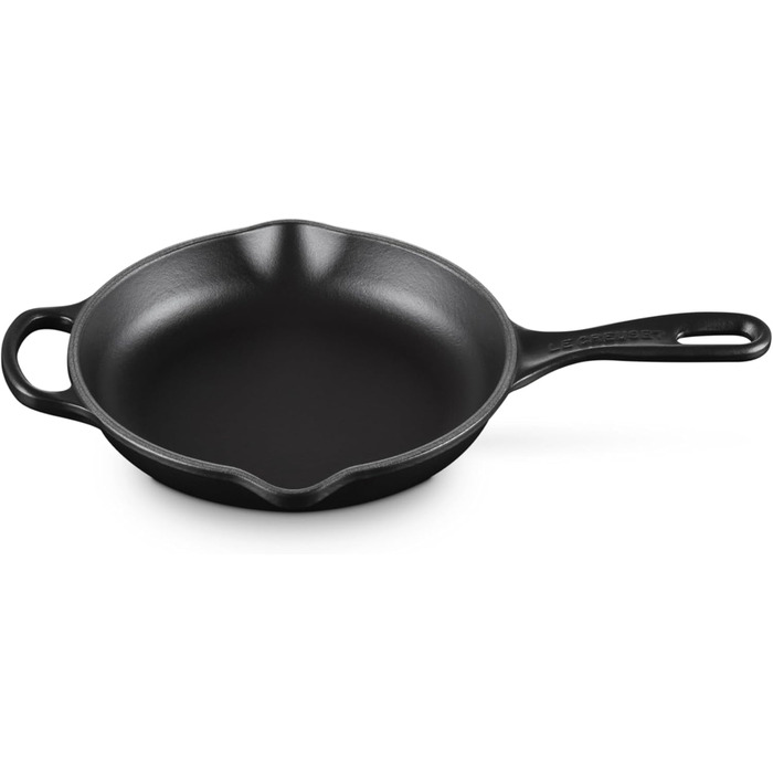 Сковорода чавунна 20 см, чорна Le Creuset