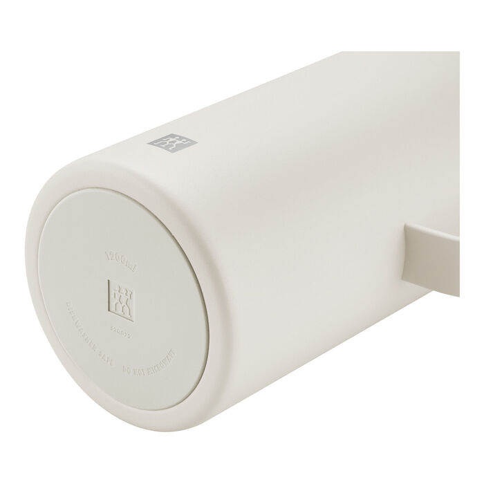 Термос 1,2 л з ручкою, нержавіюча сталь, кремовий колір Thermo Plus Zwilling