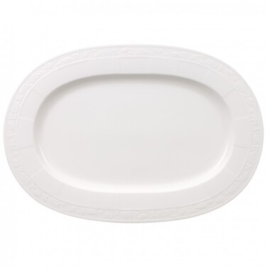 Блюдо овальне 41 см White Pearl Villeroy & Boch