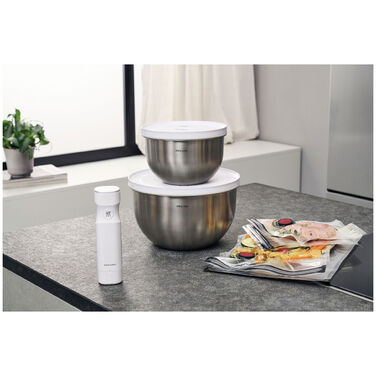 Стартовий набір для вакуумування, 9 предметів, нержавіюча сталь Fresh & Save Zwilling