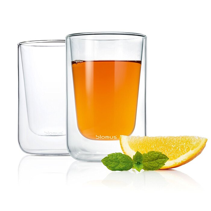 Набор стаканов с двойными стенками 80 мл 2 предмета Nero Blomus