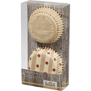 Набір форм для випічки маффінів, 72 шт, Little Christmas II RBV Birkmann