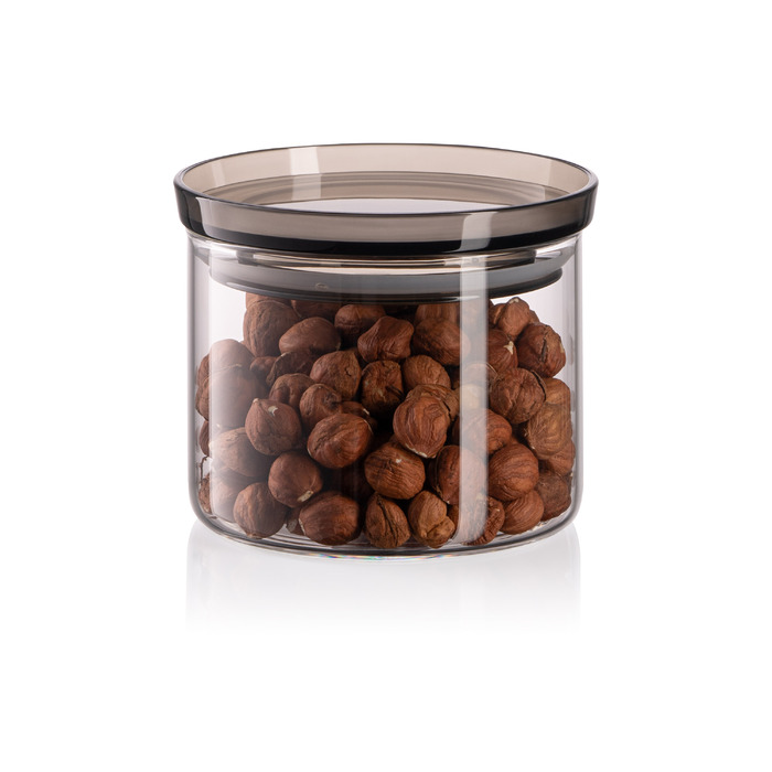 ARDESTO Storage Jar Fresh, 380мл, стекло, пластик, прозрачный