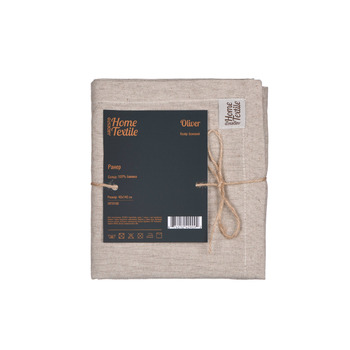 Ранер Ardesto Oliver, 40х140см, 100% хлопок, бежевый