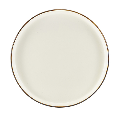 Тарелка презентационная с бортиком двухцветная 26*3.3 см, Terra Porcelain Aqua Blue, GenWare