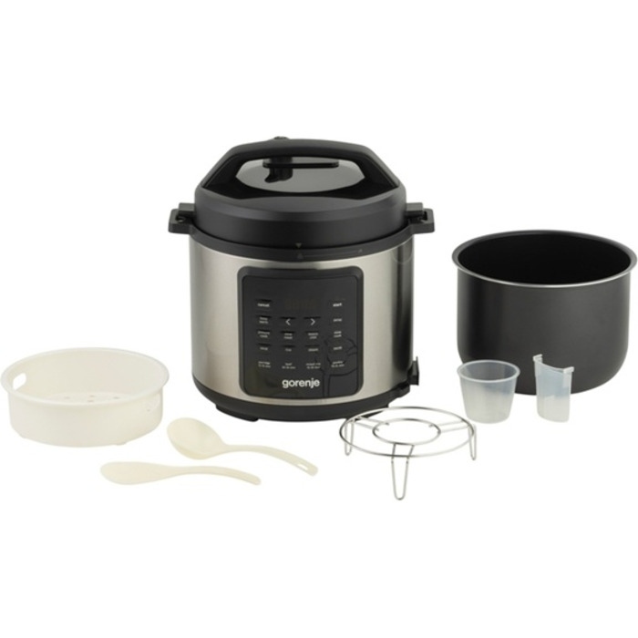 Мультиварка-скороварка Gorenje GMC6SBK (MY-CS6038WPB) (7193445)