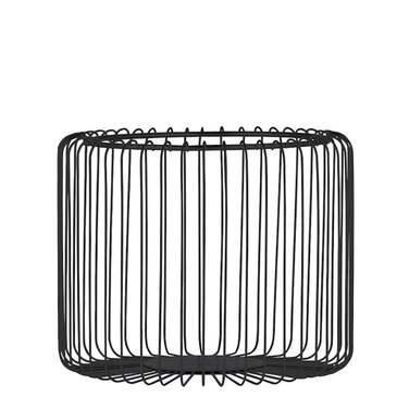 Кошик L 20 х 25 см чорний матовий Estra Blomus