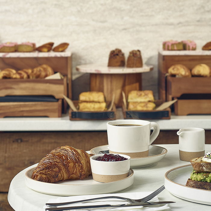 Тарілка презентаційна 18*2.3 см із низьким вертикальним бортом, Kava Stoneware, GenWare