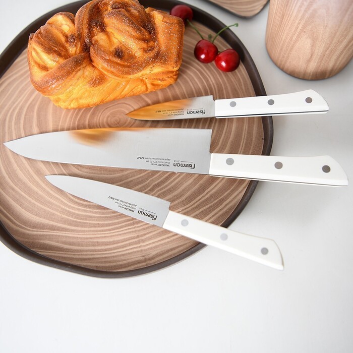 Набір ножів Fissman 3 придметів YAMAZAKI 420J2 сталь (2712)