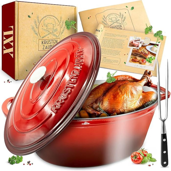 Чавунна форма для запікання 38 см 9.8 л KRUSTENZAUBER