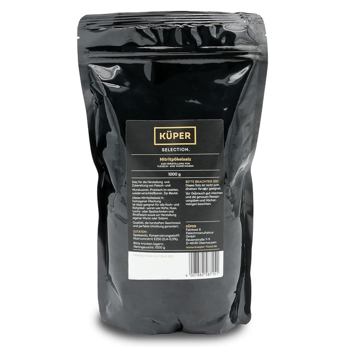Сіль нітритна  для копчення 1 кг Küper