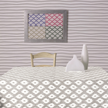 Скатерть поликотон, 140 х 200 cм Barcelo Gris Aitana textil