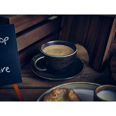 Блюдце 14.5 см, Terra Porcelain Black, GenWare