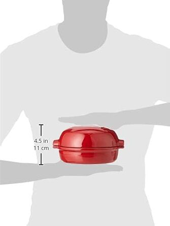 Форма для запікання сиру 19,5x17, 5х10 см бордовий Emile Henry