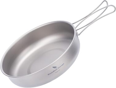 Кемпінгова сковорода 18 см титан iBasingo