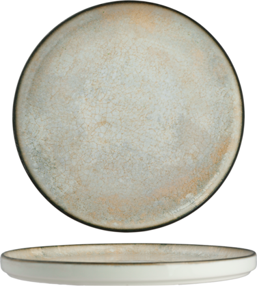 Тарілка мілка з бортом Ariane Cascade 21 см DSEARN04ZB11021