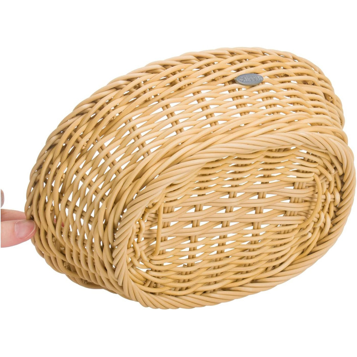 Багатоцільовий кошик, овальний, бежевий Saleen