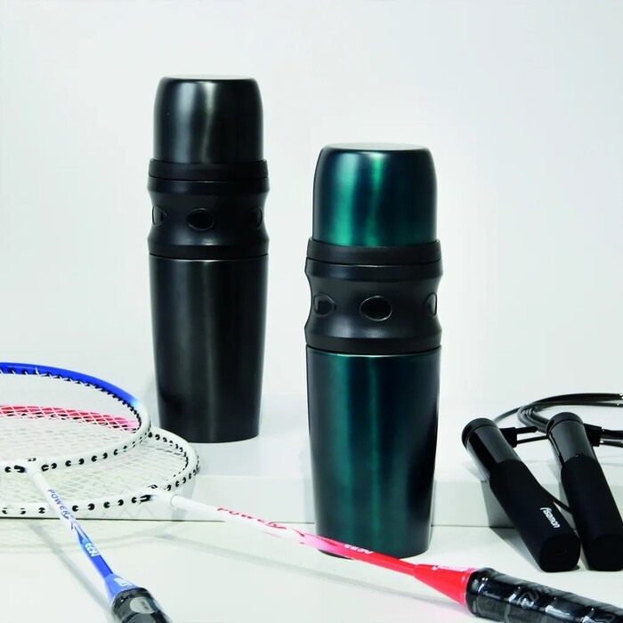 Термокухоль Fissman 480 мл зелений нержавіюча сталь (9824)