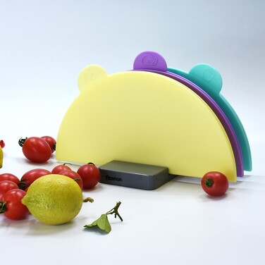 Набор разделочных досок Fissman 28х28 см 3 сложных доски (8008)