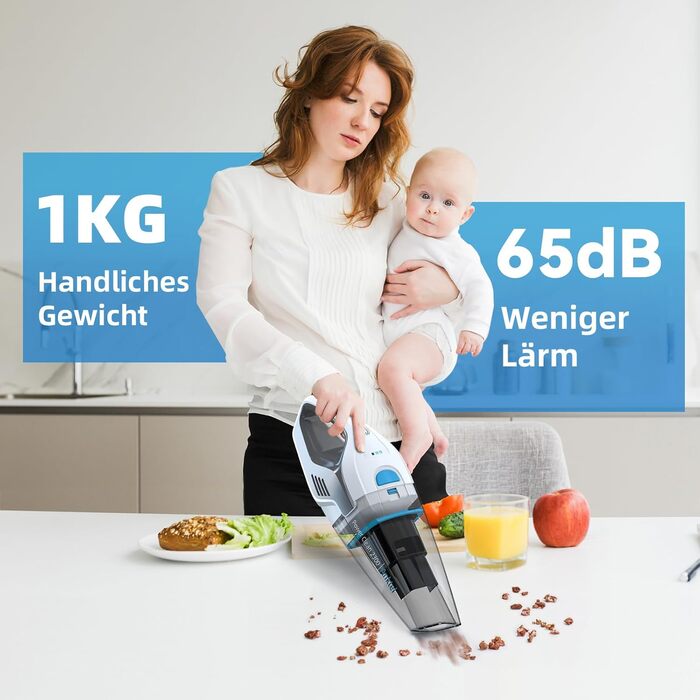 Ручний бездротовий пилосос 100 Вт Anktel