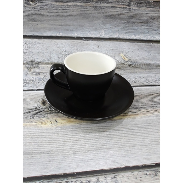 Чашка 90 мл, чорна, Color Tea, GenWare