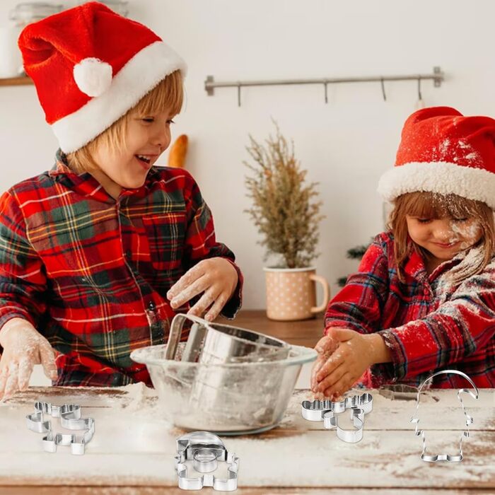 Різдвяні формочки для печива з 4 частин Epokus