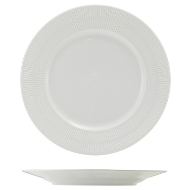 Тарелка 23 см, Incise Porcelain Solara, GenWare