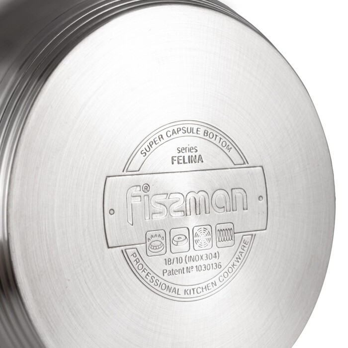 Каструля зі скляною кришкою 18 см 2,9 л Felina Fissman