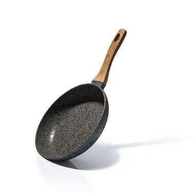 Сковорода Fissman MONBLANE STONE 24x4,9 GREY (4276)