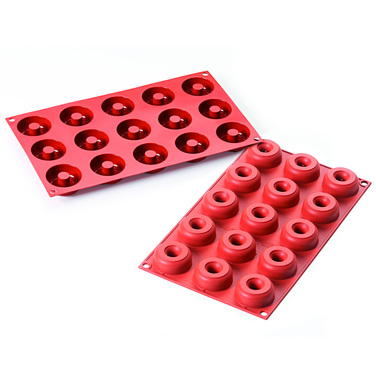 SF171/С Форма силіконова 'міні пончик' d 45-15 мм, h 18 мм