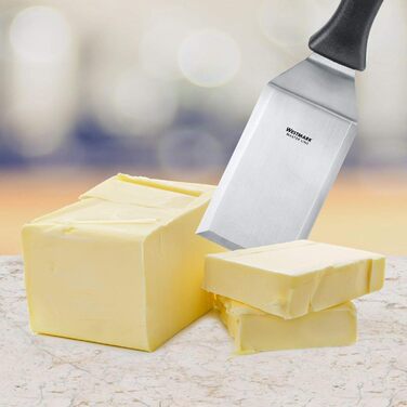 Профессиональных токаря/шпателя для гриля (угловые, жесткие) с перфорированным и закрытым лезвием, нержавеющая сталь/пластик, Master Line, черный/серебристый, 134422E6, 29 см (шлифованная кромка), 2 шт., 2