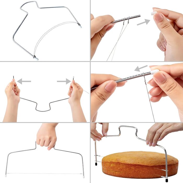 Набір аксесуарів для торта Nifogo, 301 предмет, аксесуари для випічки, аксесуари для декорування тортів з обертовою підставкою, кондитерський мішок, кондитерські насадки, шпатель для початківців (рожевий)