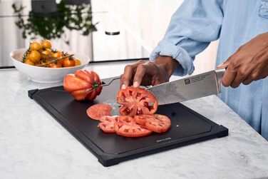 Обробна дошка 31 x 21 см, деревоволокно, чорний Zwilling