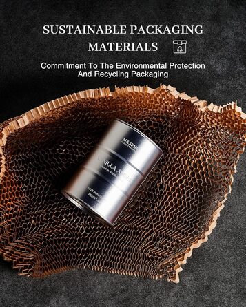 Ароматичні свічки M&SENSE з натурального соєвого воску, натуральна соєва свічка для домашнього декору, тривалий час горіння до 70 годин, класні подарунки-свічки для чоловіків та жінок (320 г, ванільно-бурштиновий)