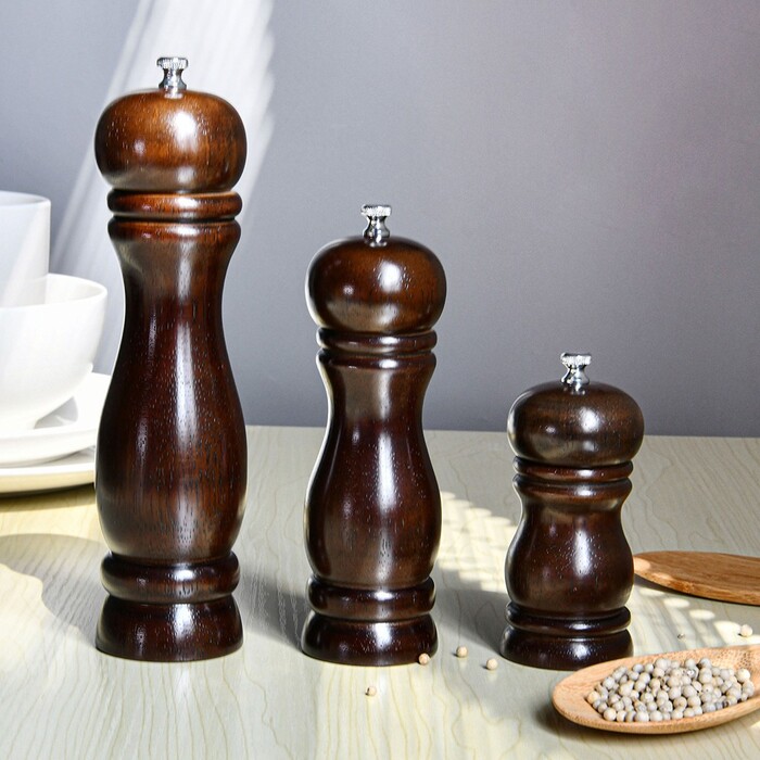 Млин для солі та перцю Fissman 11x5 см механічна (8092)