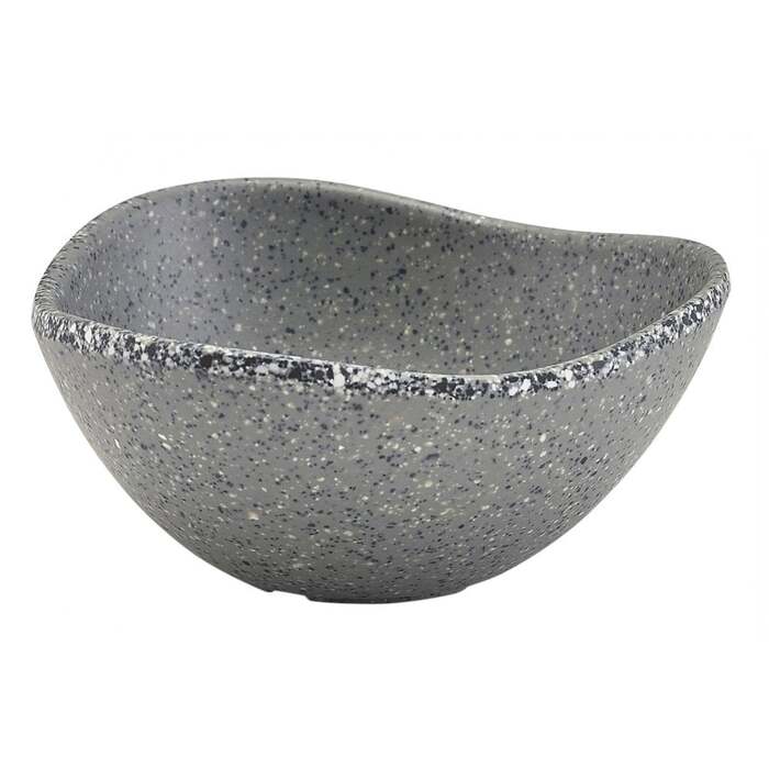 Соусник меламіновий 8.5*4.1 см, 100 мл, трикутний, сірий, GenWare