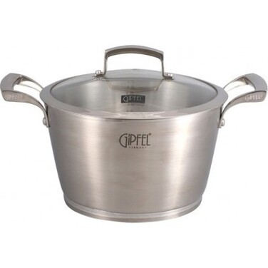 GIPFEL Кастрюля GENESIS 20х11, 5 см/2,8л 1254 GIPFEL