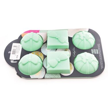 Форма для випічки Fissman 6 кексів ПОДАРУНКИ 28x17.5x4 см (6735)