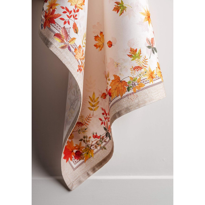 Набір із 3 багатоцільових кухонних рушників Барних рушників День подяки/Різдво (50 см x 70 см) (26 - Amarante, 50 x 70 см (Набір із 3 шт.)), 39 Hermine Noel