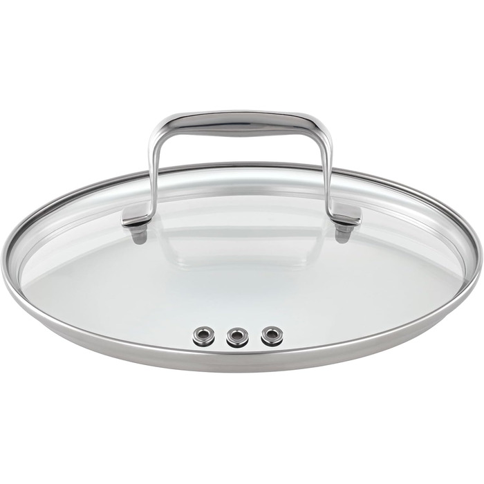 Набір з 4 каструль з нержавіючої сталі зі скляними кришками Charm Rosle