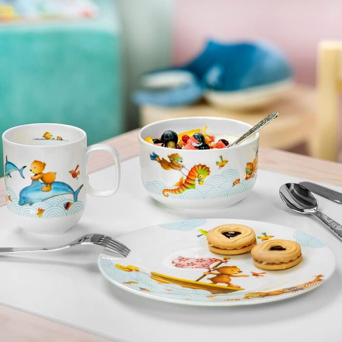 Дитяча плоска тарілка 21,5 см Happy as a Bear Villeroy & Boch