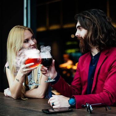 Набір для копчення коктейлів 8 предметів TMEOIIPY