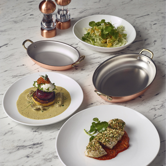 Тарілка 28 см, Incise Porcelain Soma, GenWare