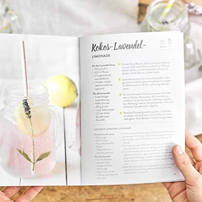 Скляний диспенсер для напоїв 3,8 л з краном та підставкою Springlane Kitchen