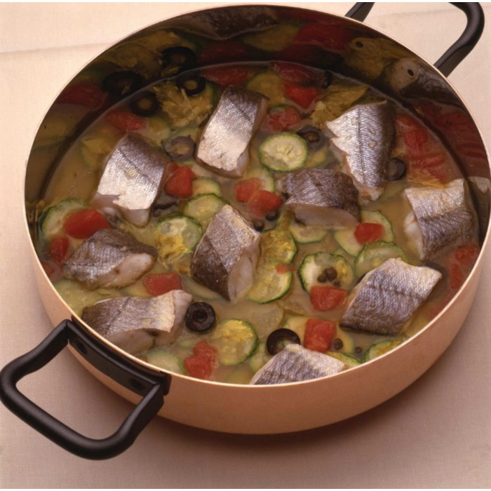 Кастрюля 24 см 2,7 л медь Cintura Orione Alessi