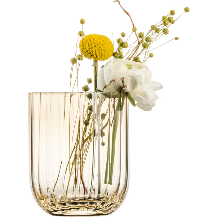 Ваза 12,4 см сіро-коричнева Dialogue Zwiesel Glas