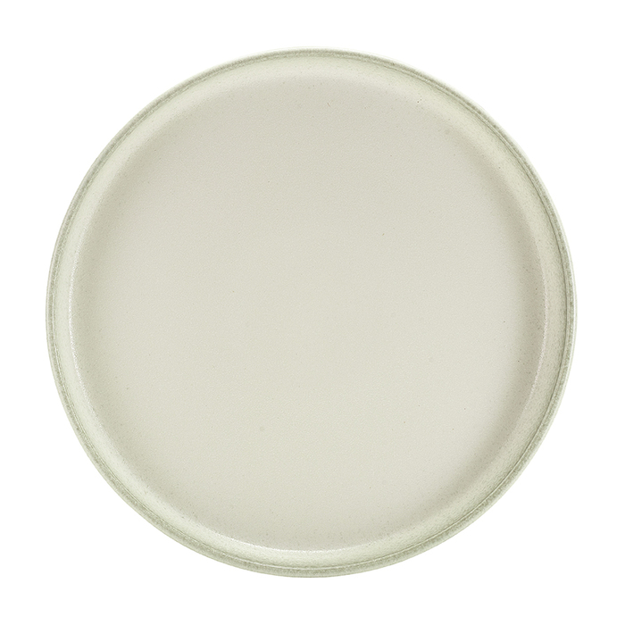 Тарелка презентационная с бортиком 24.5*h 3.4 см, серая, Sereno Cirrus, GenWare