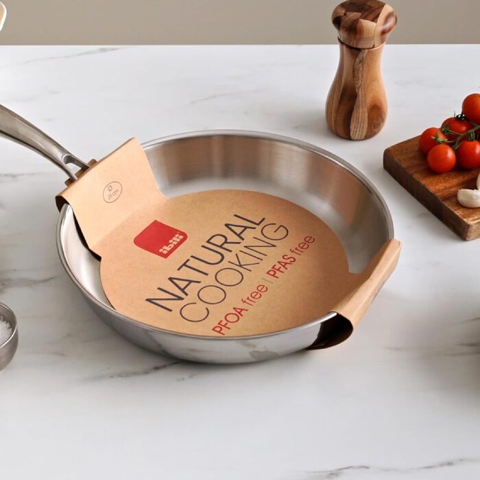 Сковорода тришарова 26 см, нержавіюча сталь Ibili