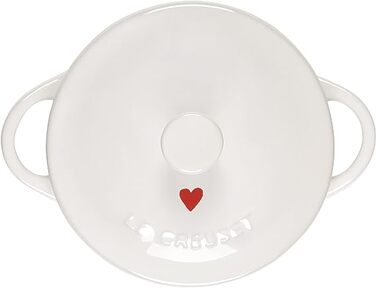 Мини-кокотница с крышкой 0,25 л Heart Le Creuset