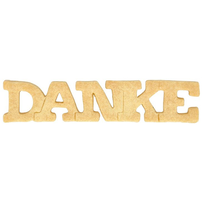 Форма для печива з написом Danke, 15,5 см, RBV Birkmann
